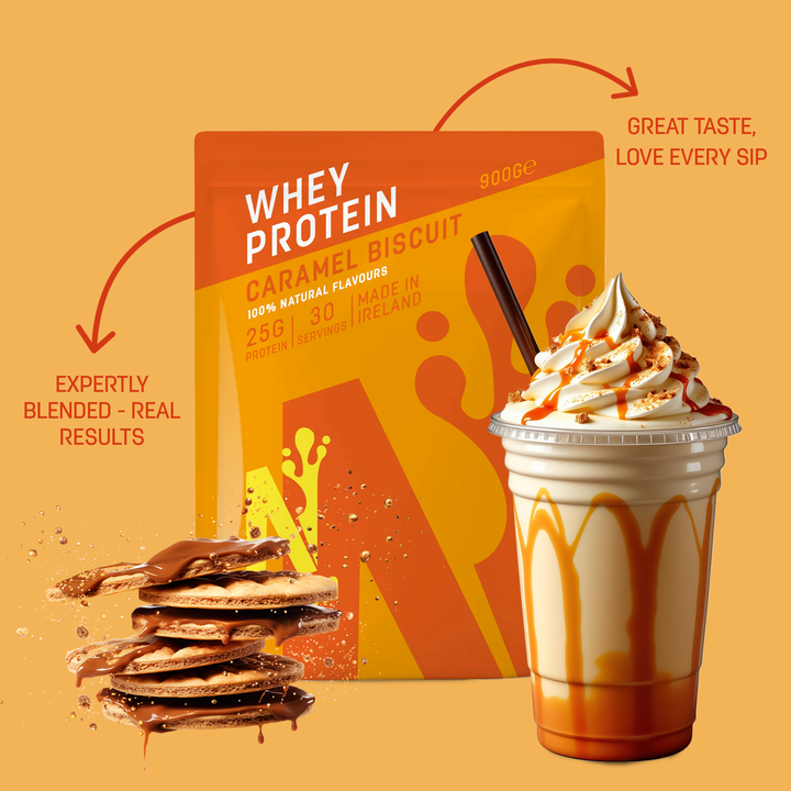 Whey Protein Caramel Biscuit